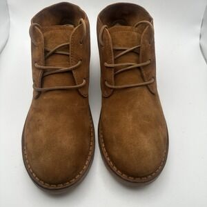 Sabah Alto Boot 38 W Brown Chukka Suede Leather Hand Made In Italy NWOB Size 7